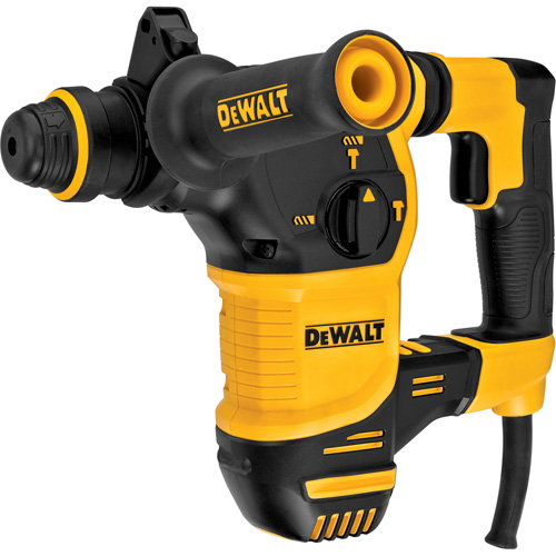 L-Shape SDS Plus Rotary Hammer, 3/16" - 7/8", 8.5 A, 0-5200 BPM BPM, 0-1150 RPM RPM, 2.58 ft.-lbs.