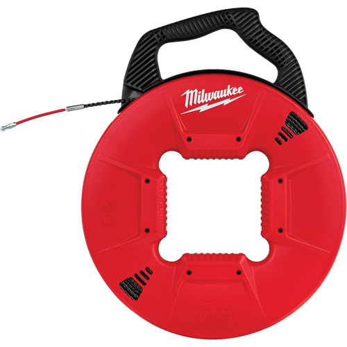 Fish Tape with Flexible Metal Leader