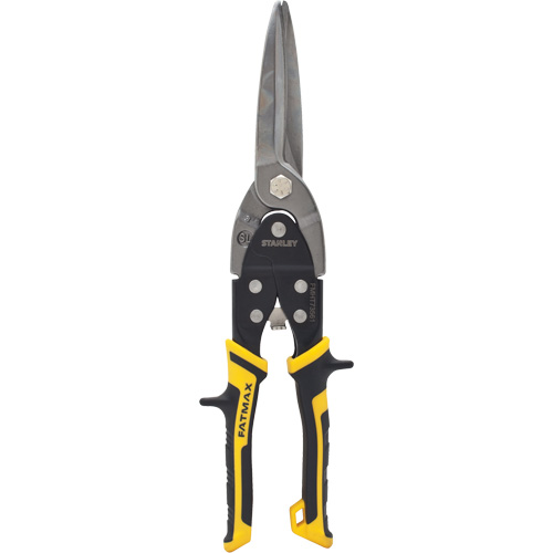 Fatmax® Long Cut Snips, 3-9/50" Cut Length, Straight Cut