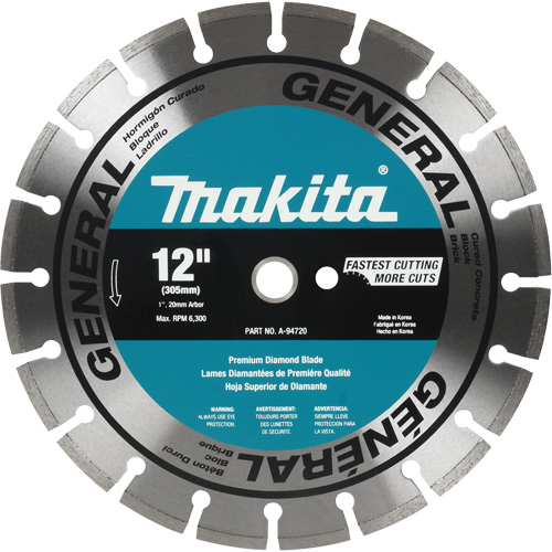 General Purpose Segmented Diamond Blade