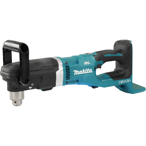 Angle Drill with Brushless Motor (Tool Only), 18 V, 1/2" Chuck, Lithium-Ion