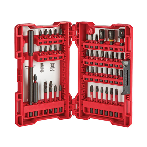 Shockwave™ Impact Duty Driver Bit Set, 45 Pcs., Hex/Nutsetter/Phillips/Slotted/Square/Torx®