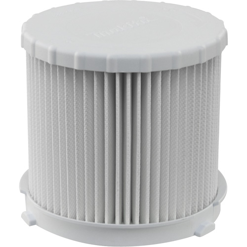 Round Wet/Dry Filter, Hepa, Fits 2 US gal.