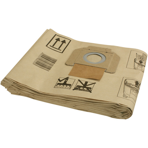 Paper Vacuum Filter Bags, 1 US gal.
