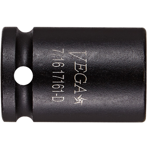 Socket, Impact, 8 mm, 1/4" Drive, 12 Points