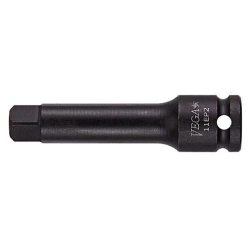 Pin Lock Impact Socket Extension, Impact, 1/4" Drive, 1" L