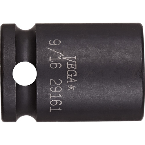 Socket, Impact, 3/8", 3/8" Drive, 6 Points