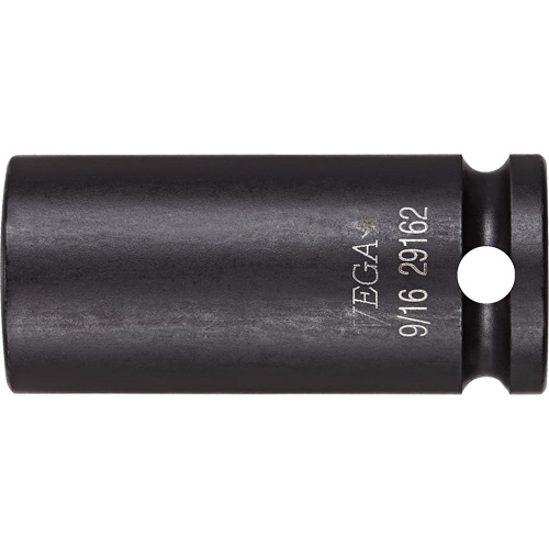 Socket, Impact, 13 mm, 3/8" Drive, 6 Points, Deep