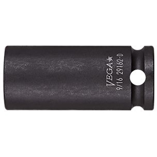 Socket, Impact, 15 mm, 3/8" Drive, 12 Points, Deep