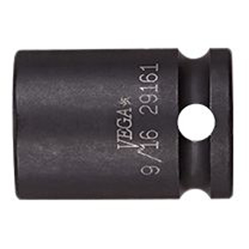 Socket, Impact, 16 mm, 3/8" Drive, 6 Points