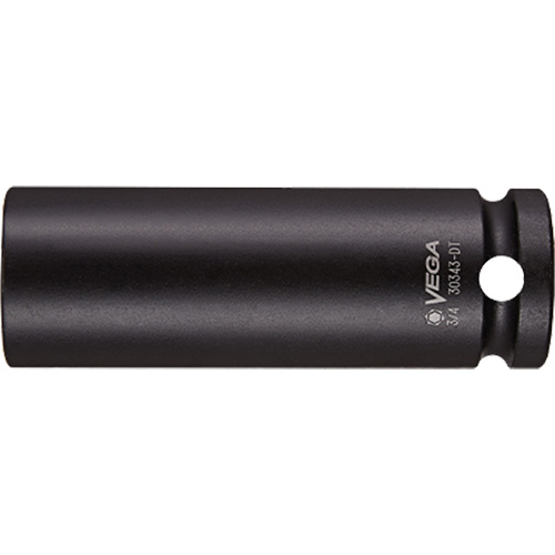 Thin Walled Socket, Impact, 11/16", 1/2" Drive, 12 Points, Deep