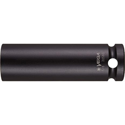 Socket, Impact, 17 mm, 1/2" Drive, 6 Points, Deep