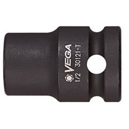 Thin Walled Socket, Impact, 19 mm, 1/2" Drive, 6 Points