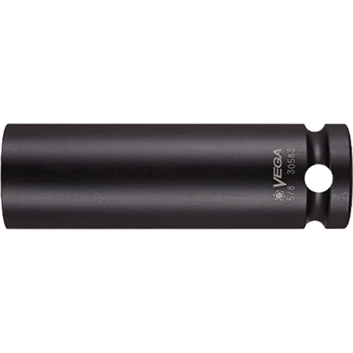 Socket, Impact, 1-3/16", 1/2" Drive, 6 Points, Deep
