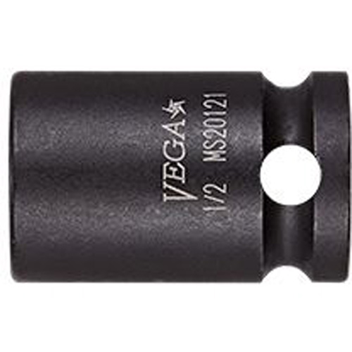 Socket, Impact, 1/2", 3/8" Drive, 6 Points
