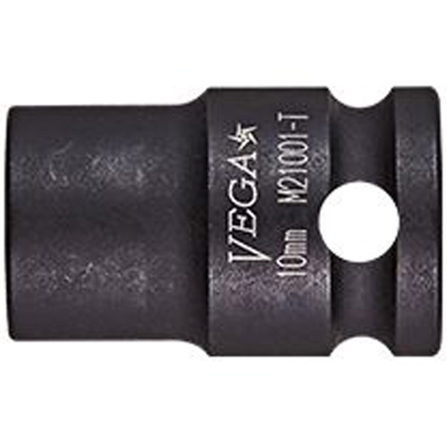 Thin Walled Socket, Impact, 15 mm, 3/8" Drive, 6 Points