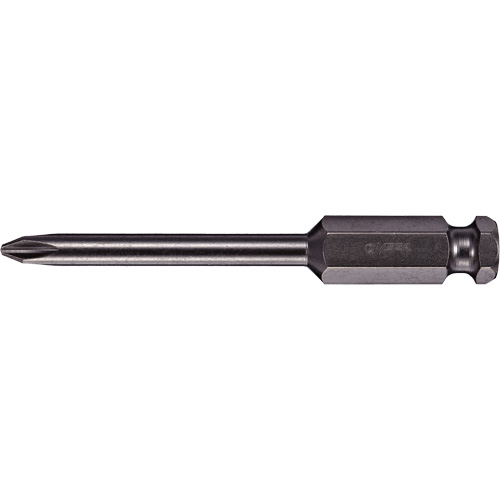Power Bit, Phillips, #3 Tip, 7/16" Drive Size, 3-1/2" Length