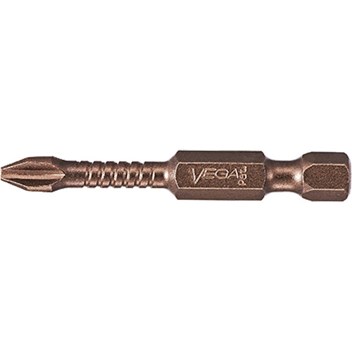 Impactech® Power Bit, Phillips, #1 Tip, 1/4" Drive Size, 2" Length