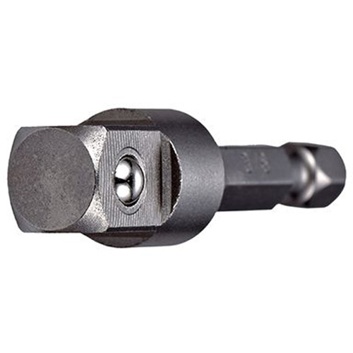 Adapter & Extension, 1/4" Drive Size, 3/8" Male Size, Ball, 6" L