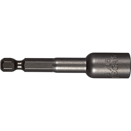 Lobular Nutsetter, 1/2" Tip, 1/4" Drive, 2-9/16" L, Magnetic