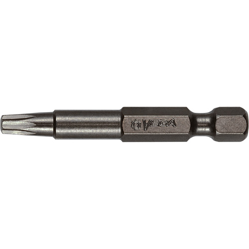Power Bit, Double-Square, #2 Tip, 1/4" Drive Size, 2" Length