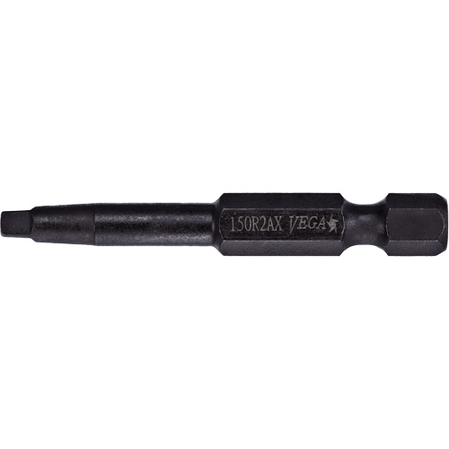 X-Hard Power Bit, Square, #2 Tip, 1/4" Drive Size, 3-1/2" Length