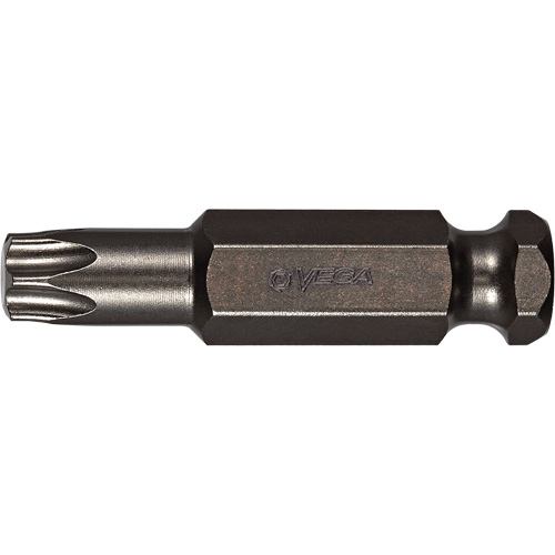 Power Bit, Torx, T-45 Tip, 7/16" Drive Size, 2" Length
