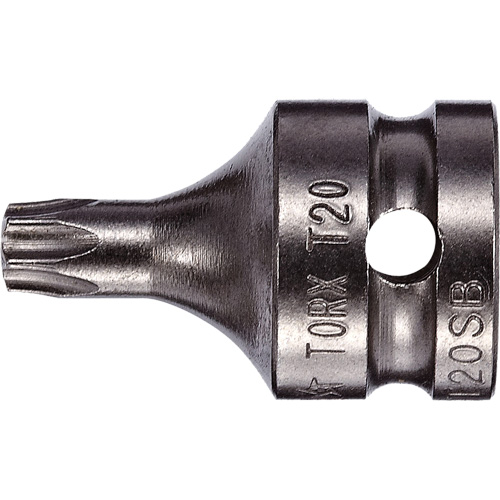 Socket Bit, Torx® Tamper, 40 x 3/4" L, 1/4" Drive