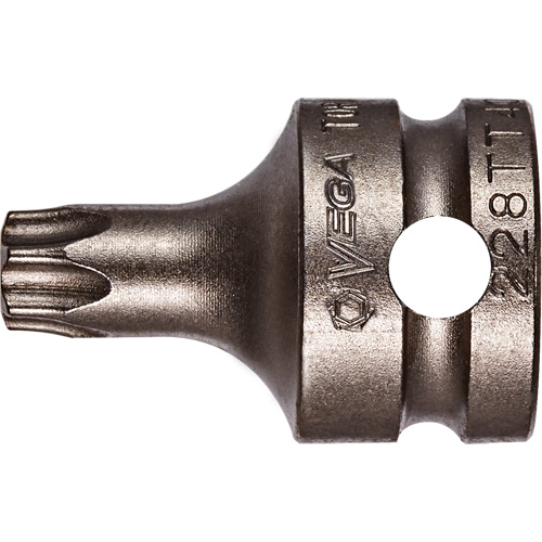 Socket Bit, Torx® Tamper, 45 x 1" L, 3/8" Drive