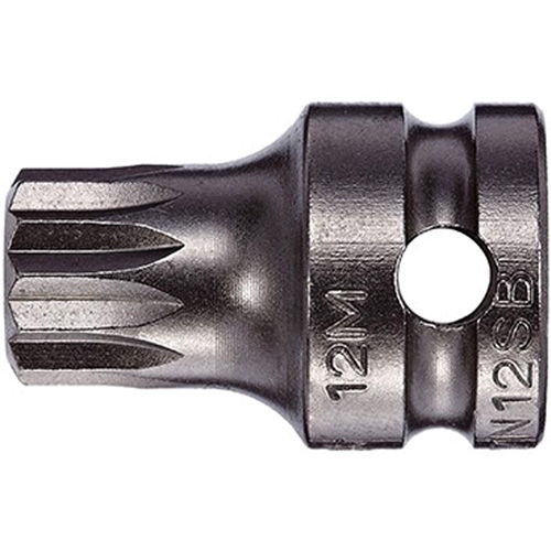 Socket Bit, Triple Square, 6 x 1" L, 3/8" Drive