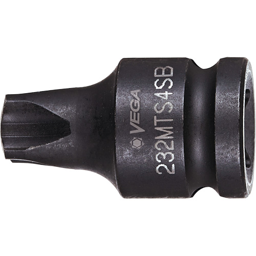 Socket Bit, Mortorq® Super, 4 x 1-1/4" L, 3/8" Drive
