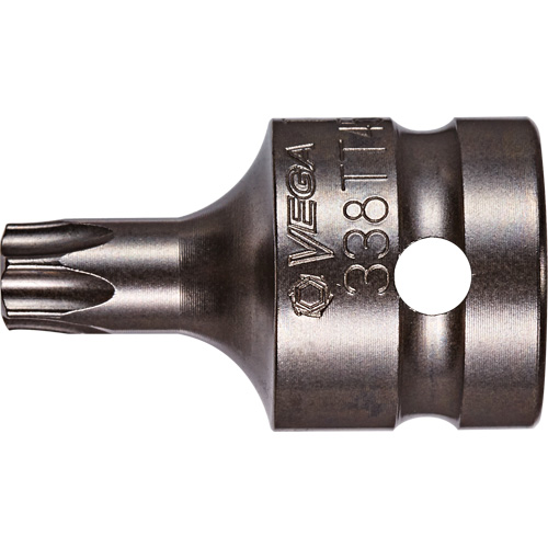 Socket Bit, Torx® Tamper, 50 x 1-1/2" L, 1/2" Drive