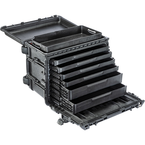 Gen 2 Mobile Tool Chest, 24" W, 6 Drawers, Black