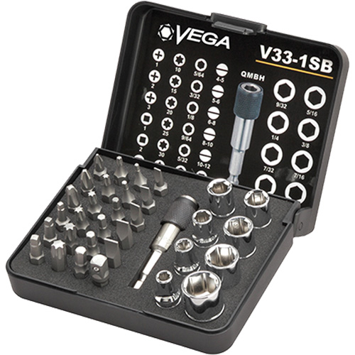 Driver Bit & Socket Set, 33 Pcs.