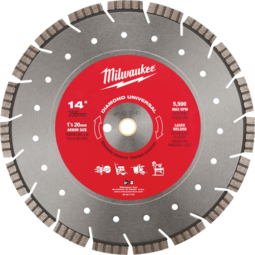 Diamond Universal Segmented Turbo Blade