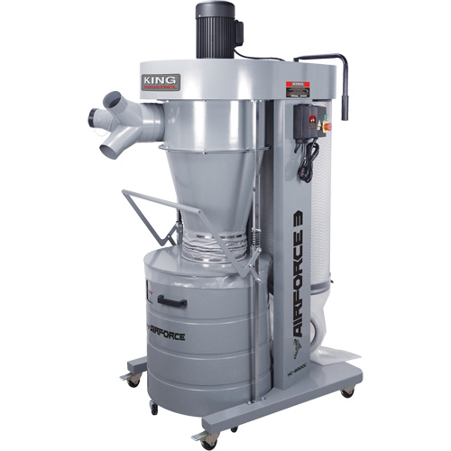 Cyclone Dust Collector, 32" x 40" x 82"