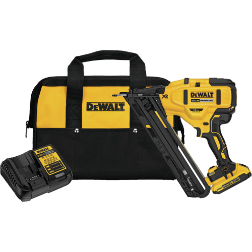 Max XR® Angled Finish Nailer Kit, 20 V, Lithium-Ion