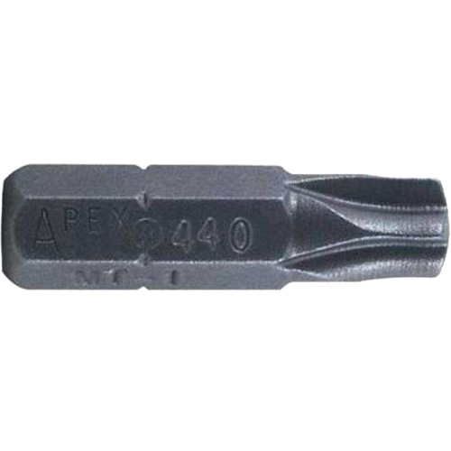 Screwdriver Insert Bit, Mortorq®, #1, 1/4" Drive