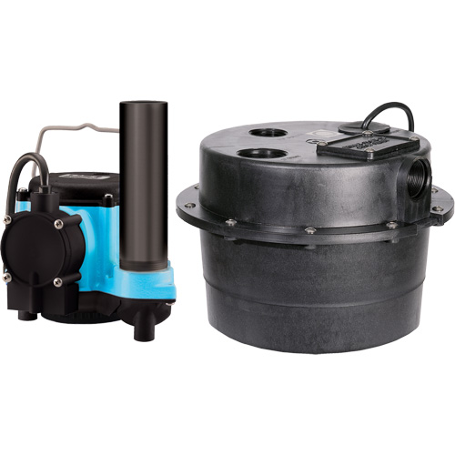 Drainosaur® Sump Pump, 29 GPM, 115 V, 9 A, 1/3 HP