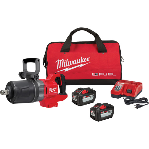 M18 Fuel™ One-Key™ D-Handle High Torque Impact Wrench Kit, 18 V, 1" Socket