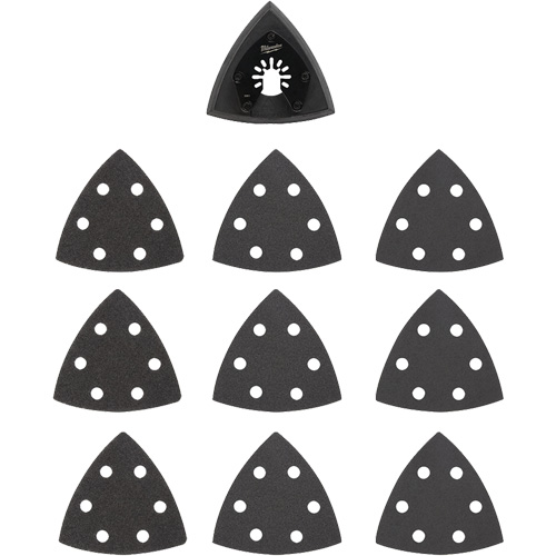 3-1/2" Open-Lok™ Triangle Sanding Pad Kit