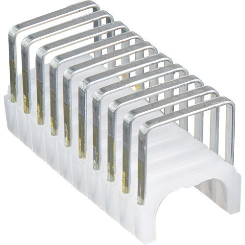 Insulated Staples, 25 Gauge, 19/32" Wide Crown, 11/32" Long