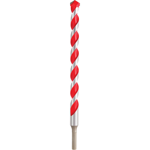 Hammer Drill Bit, 3/4", 3-Flat Shank, Carbide