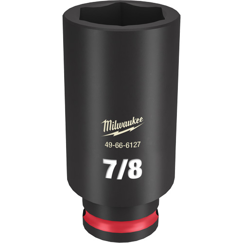 Shockwave™ Impact Duty™ Socket, Power, 7/8", 3/8" Drive, 6 Points, Deep