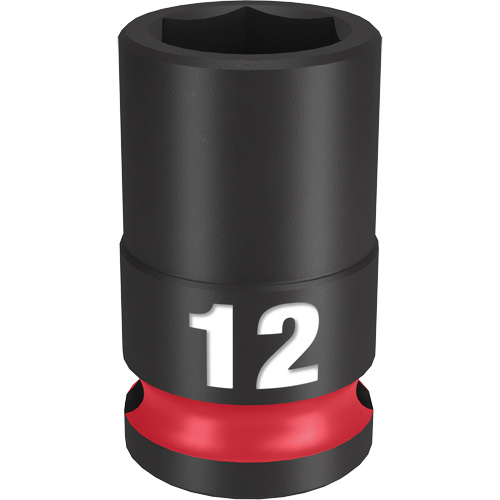 Shockwave™ Impact Duty™ Socket, Power, 12 mm, 3/8" Drive, 6 Points