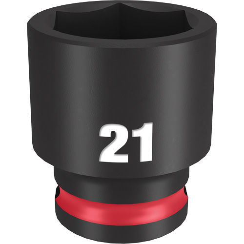 Shockwave™ Impact Duty™ Socket, Power, 21 mm, 3/8" Drive, 6 Points