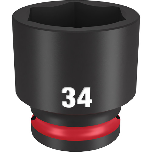 Shockwave™ Impact Duty™ Socket, Power, 34 mm, 1/2" Drive, 6 Points