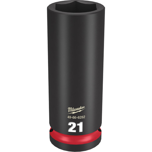 Shockwave™ Impact Duty™ Socket, Power, 21 mm, 1/2" Drive, 6 Points, Deep