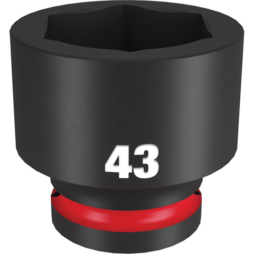 Shockwave™ Impact Duty™ Socket, Power, 43 mm, 3/4" Drive, 6 Points