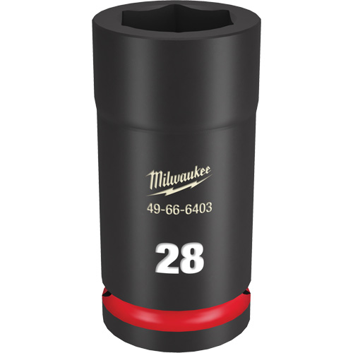 Shockwave™ Impact Duty™ Socket, Power, 28 mm, 3/4" Drive, 6 Points, Deep